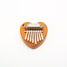 (5) 8 Key Mini Kalimba Thumb Piano With Lanyard Finger Piano Portable Marimba Musical Pendant Gift 8 Key Keyboard Musical Instrumen