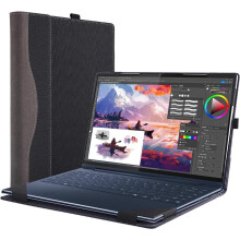 Laptop Case Cover for 14 inch Lenovo Yoga 9 2-in-1 14ILL10 / 14IMH9 & Yoga 9i 2-in-1 Gen 9 & Yoga Slim 9i Gen 10,PU Leather Notebook PC Protective Sle