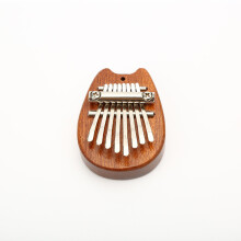 (7) 8 Key Mini Kalimba Thumb Piano With Lanyard Finger Piano Portable Marimba Musical Pendant Gift 8 Key Keyboard Musical Instrumen