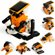 STEM 7-in-1 Education Solar Robot Toys -182 Pieces DIY Building Science