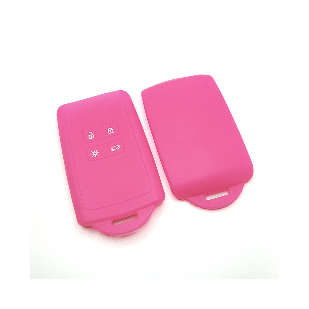 (Rose) Car Key Protective Cover 4-Key For Renault Kadjar Koleos Clio Capture 16-19 110691657282