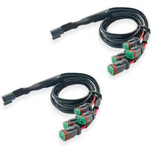 (1 to 4) Y-shape Deutsch DT DTP Connector Adapter Splitter Wiring Harness Wire Extension