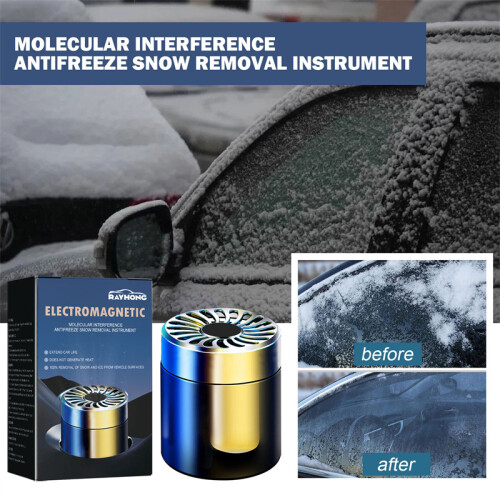 Car Molecular Interference Antifreeze Snow Removal Instrument Windshield Deicer