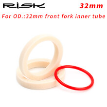 (32mm) RISK Shock Absorber Front Fork Oil-Absorbing Sponge Rings Mountain Bike Oil Seal Dust Seal Maintenance 32MM