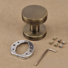 (Bronze) Bedroom Door Handles Round Drawer Knobs Kitchen Door Knobs Room Doorknobs