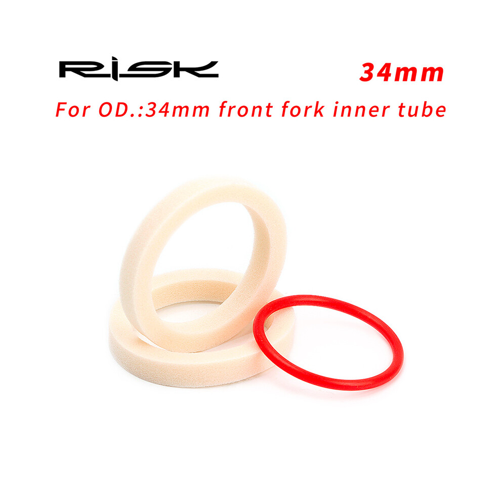 (34Mm) Front Fork Shock Absorber Sponge Oil Seals Foam Rings For Mtb Bike Bicycle Repair Parts 110691870810