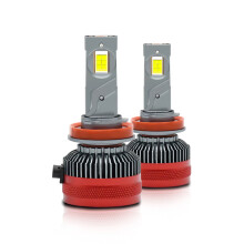 (For H11) 2PCS White Headlight 120000LM 120W 6000K LED Spotlight Waterproof Driving Lights