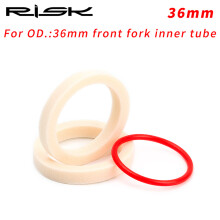 (36mm) RISK Shock Absorber Front Fork Oil-Absorbing Sponge Rings Mountain Bike Oil Seal Dust Seal Maintenance 32MM