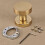 (Rose Gold) Bedroom Door Handles Round Drawer Knobs Kitchen Door Knobs Room Doorknobs 1