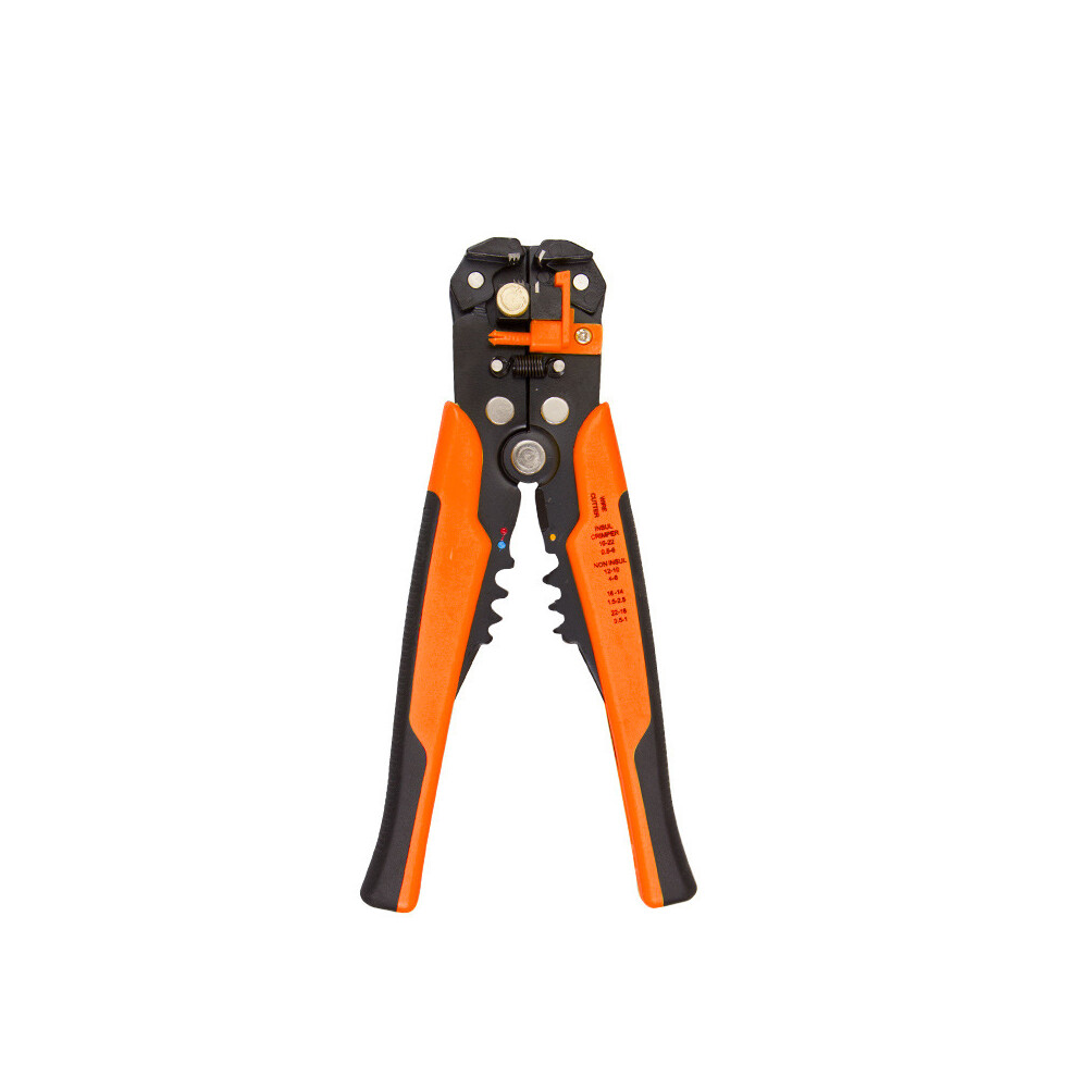 (Orange) New Multifunctional Automatic Wire Stripping Pliers Wire Stripping Pliers 110691679154