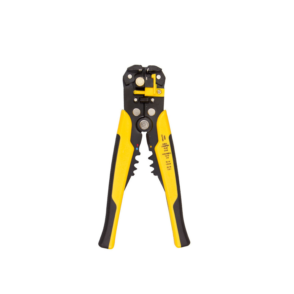 (Yellow) New Multifunctional Automatic Wire Stripping Pliers Wire Stripping Pliers 110691679178