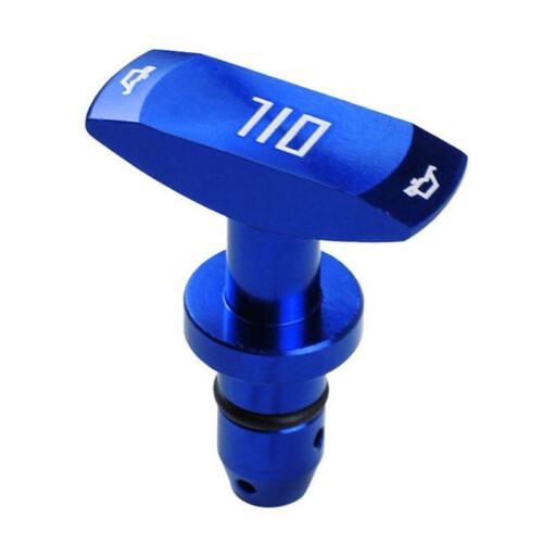 (Blue) For Ford Mustang 99-11 Car Oil Dipstick Pull Handle Engine Oil Pullhandle