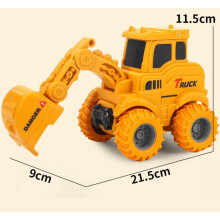 (B) Children's toys Engineering Car Construction Car Educational Toy Car Home Gift