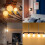 Dimmable B22 LED Bulb 3W Golf Ball Light compatible with Warm White Lighting 5