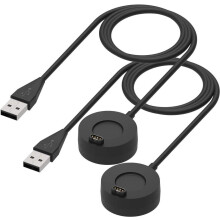 2-Pack Charger Compatible with Garmin Approach S62 S42 S40 S12 S10 S50 S60 S70, Fenix 8 7 6 5, Vivoacive 5 4 3, Venu 3 2 Charger Dock, Replacement Por