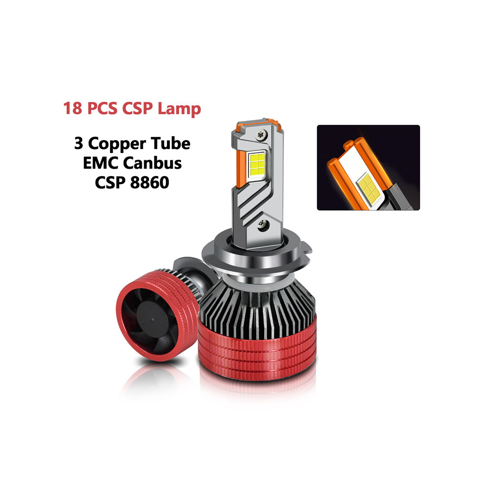 (9012) 2Pcs Led Light Kit 100W 6000K 20000Lm Super Bright Headlight Bulb Conversion 110691658548