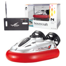 (Red) 4-Channel RC Hovercraft: Mini Speedboat Model, Water Toys, Remote Control Boat