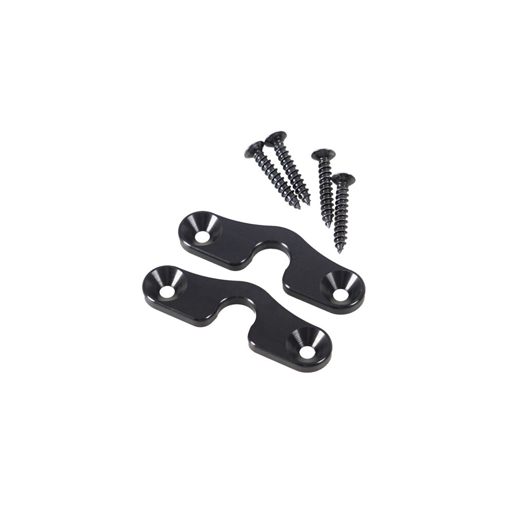 Sun Visor Repair Kit For Jeep Wrangler Jk Jl Jt - Clip Set New Black 123643756261