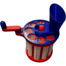 (US, BLUE WHITE) Genius Coin Classifier - Hand-cranked Coin Sorter