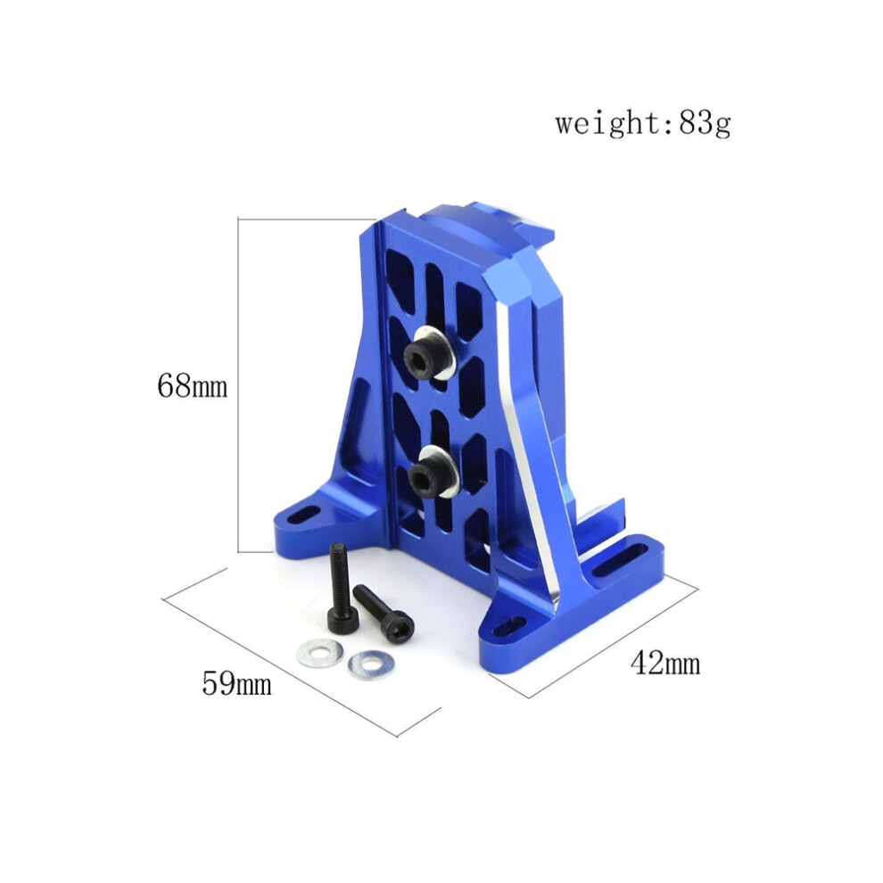 (Blue) 1 Set Cnc Rear Motor Mount For 1/5 X-Maxx 6S/8S 1/6 Xrt 8S Rc Upgrade Parts Blue 110691703804