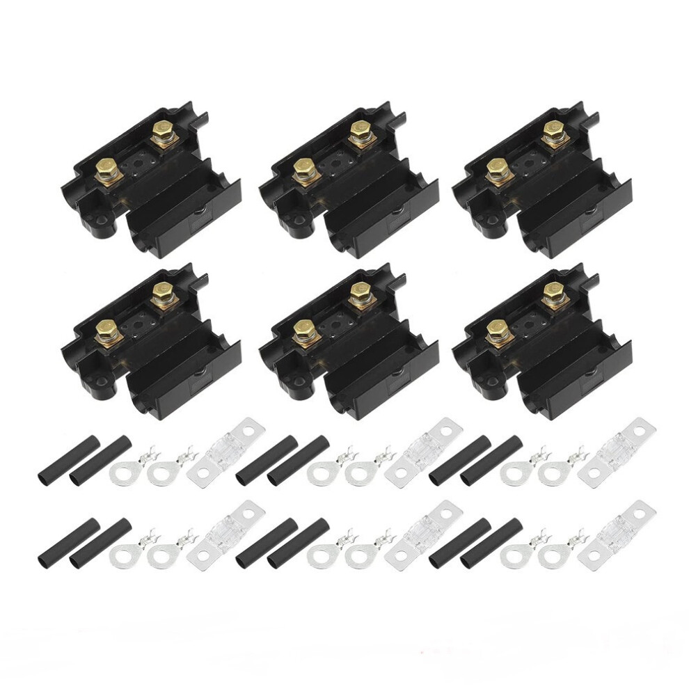 (120A) Dual Battery System Ans Fuse Holder Kit For Automotive Marine Audio 30-150A 110691669575