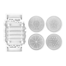 DIY Coaster Silicone Mold for Epoxy Resin Placemat Tray Shelf UV Resin Mold