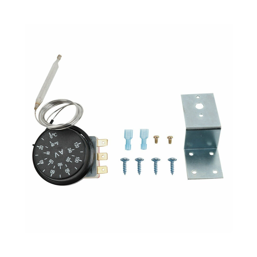 Electric Radiator Fan 0-120 Thermostat Switch Temperature Control Probe Kit 110691670618