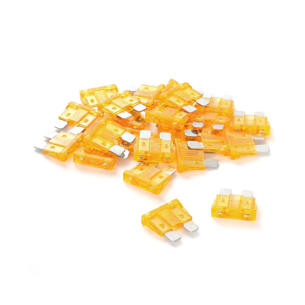 (5A) 100Pcs Automotive Fuse 5A/10A/15A/25/40A Atc/Ato Fuse For Caravan Boat Suv 110691670199
