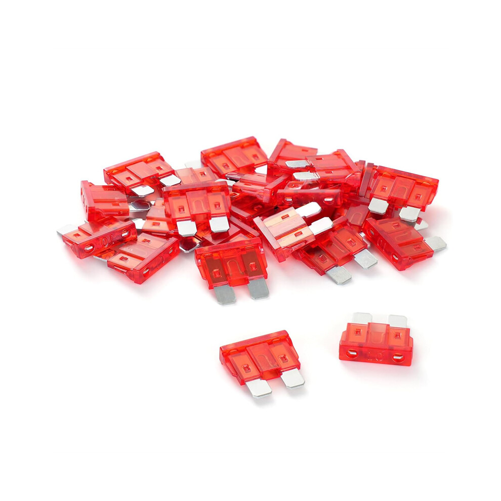 (10A) 100Pcs Automotive Fuse 5A/10A/15A/25/40A Atc/Ato Fuse For Caravan Boat Suv 110691670212