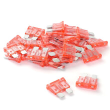 (40A) 100 pcs 5A/10A/15A/25/40A ATC/ATO Automotive Fuses for Caravans Boat ATV