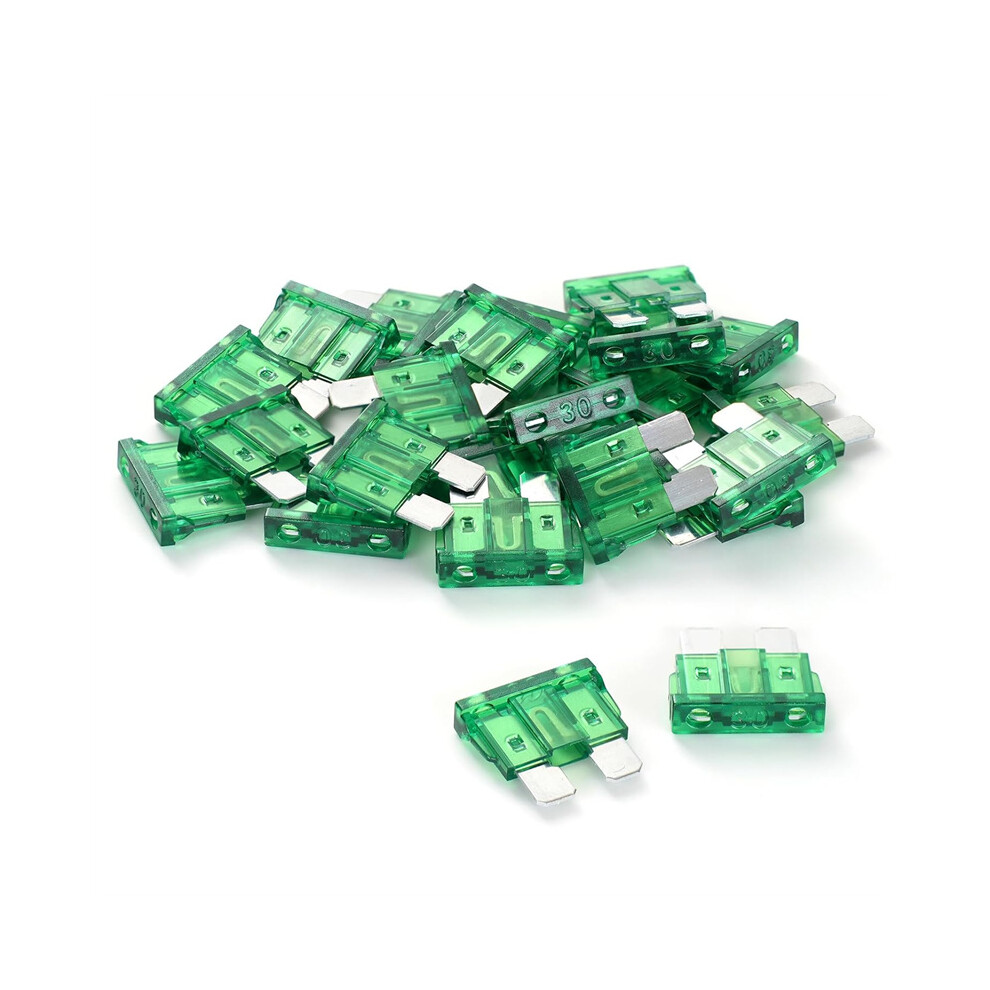 (30A) 100Pcs Automotive Fuse 5A/10A/15A/25/40A Atc/Ato Fuse For Caravan Boat Suv 110691670250