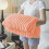 Doppellagige Rascheldecke, Orange, 70 x 100 cm 3