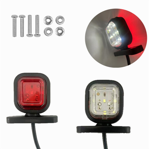 12V-24V Caravan Truck Universal Lights Indicator Tail Lights Side Lights