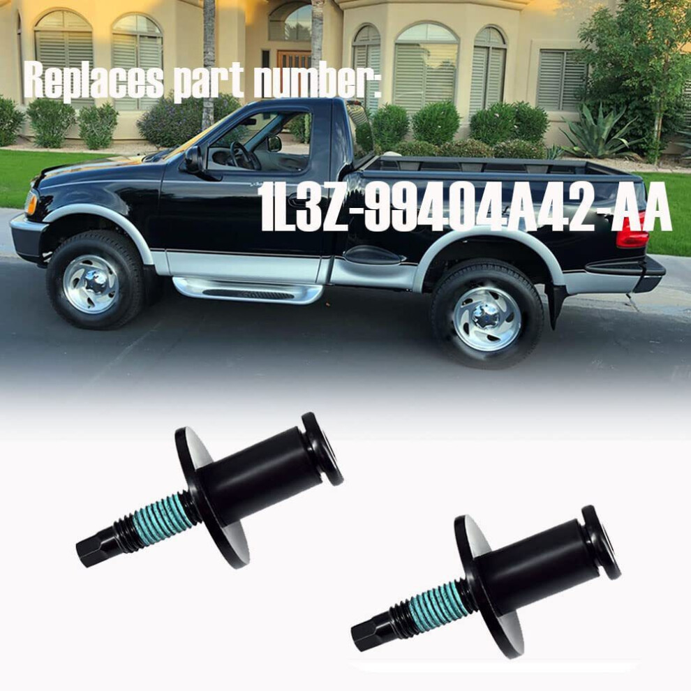 2Pc 1L3z99404a42aa Rear Tailgate Striker Latch Lock Bolt For Ford F150 F250 F350 123643766826