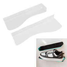schwebendes Schuhregal L 30x10x3 cm 6,6 lb transparent