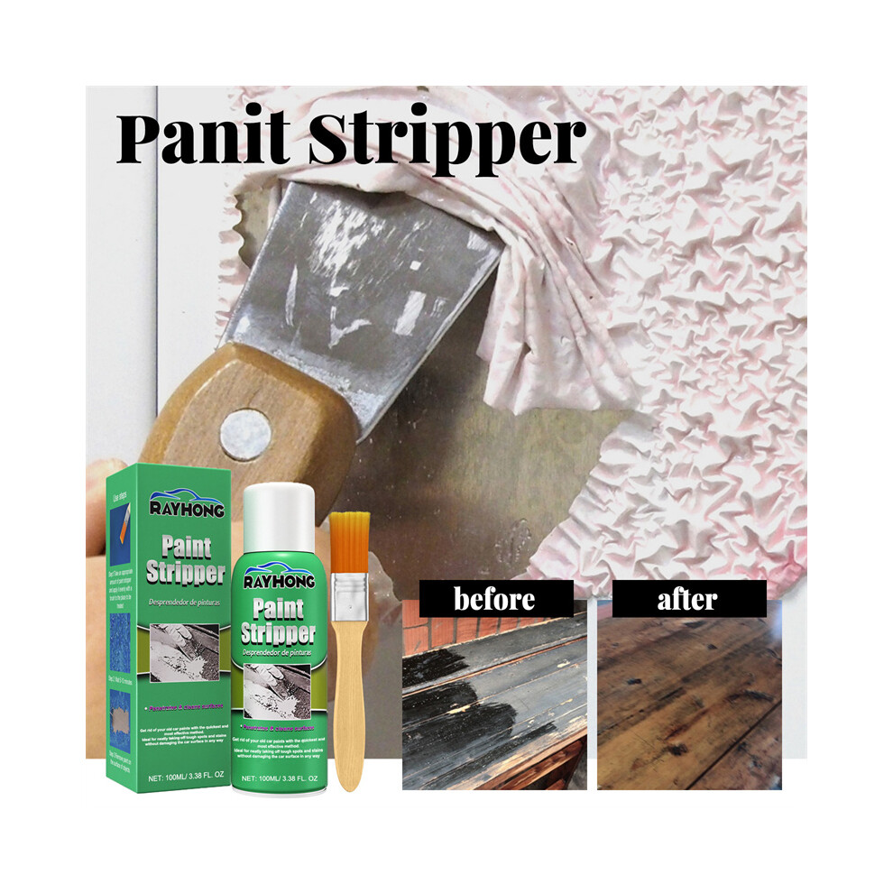 100Ml Car Paint Remover With Brush | Metal Surface Paint Stripper | Efficient Paint Removal Solution 123643757138