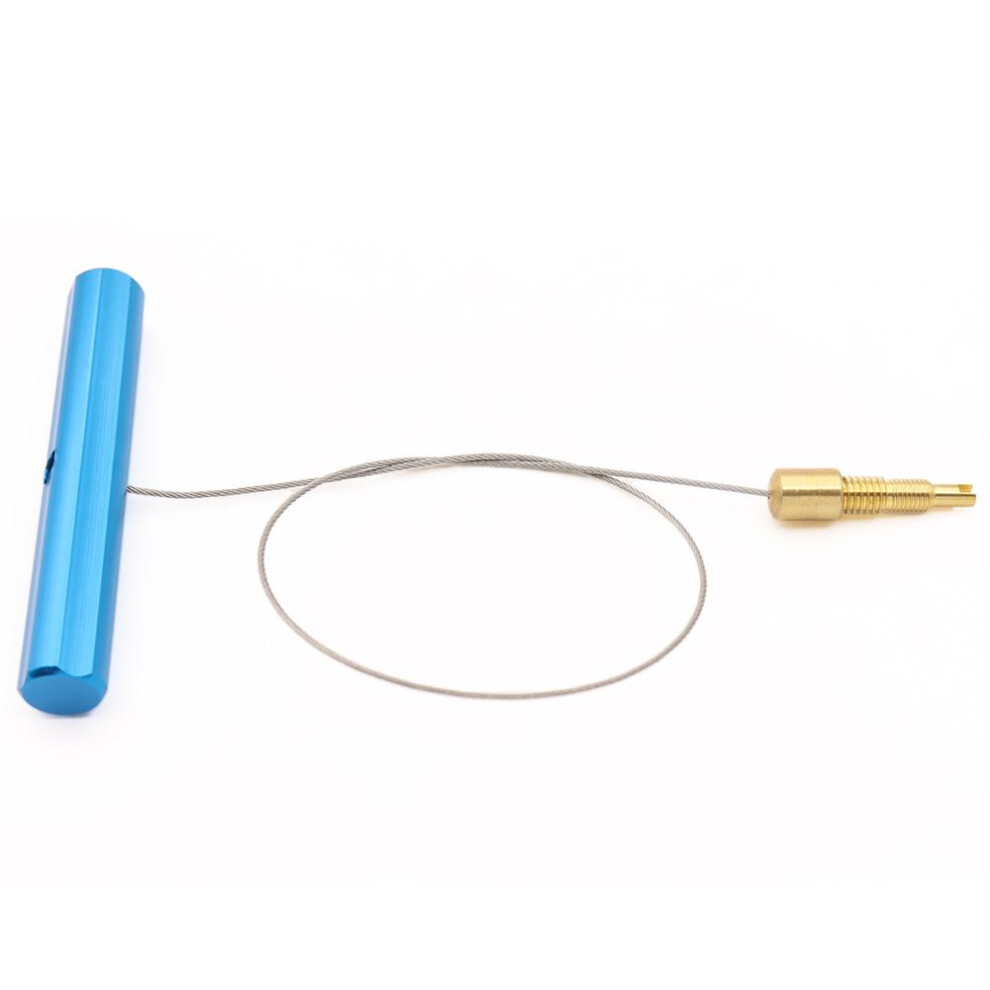 (Blue) Tire Valve Stem Fishing Tool Puller With Valve Core Remover For Atv Motorcycle 110691671875
