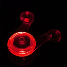 (Green) 4PCS Waterproof LED Tent String Rope Guard Hanging Lights Camping Mini Flashlight