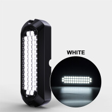 (White) 12-30V 40W Underwater Light IP68 Waterproof LED Light for Pool Yacht Boat
