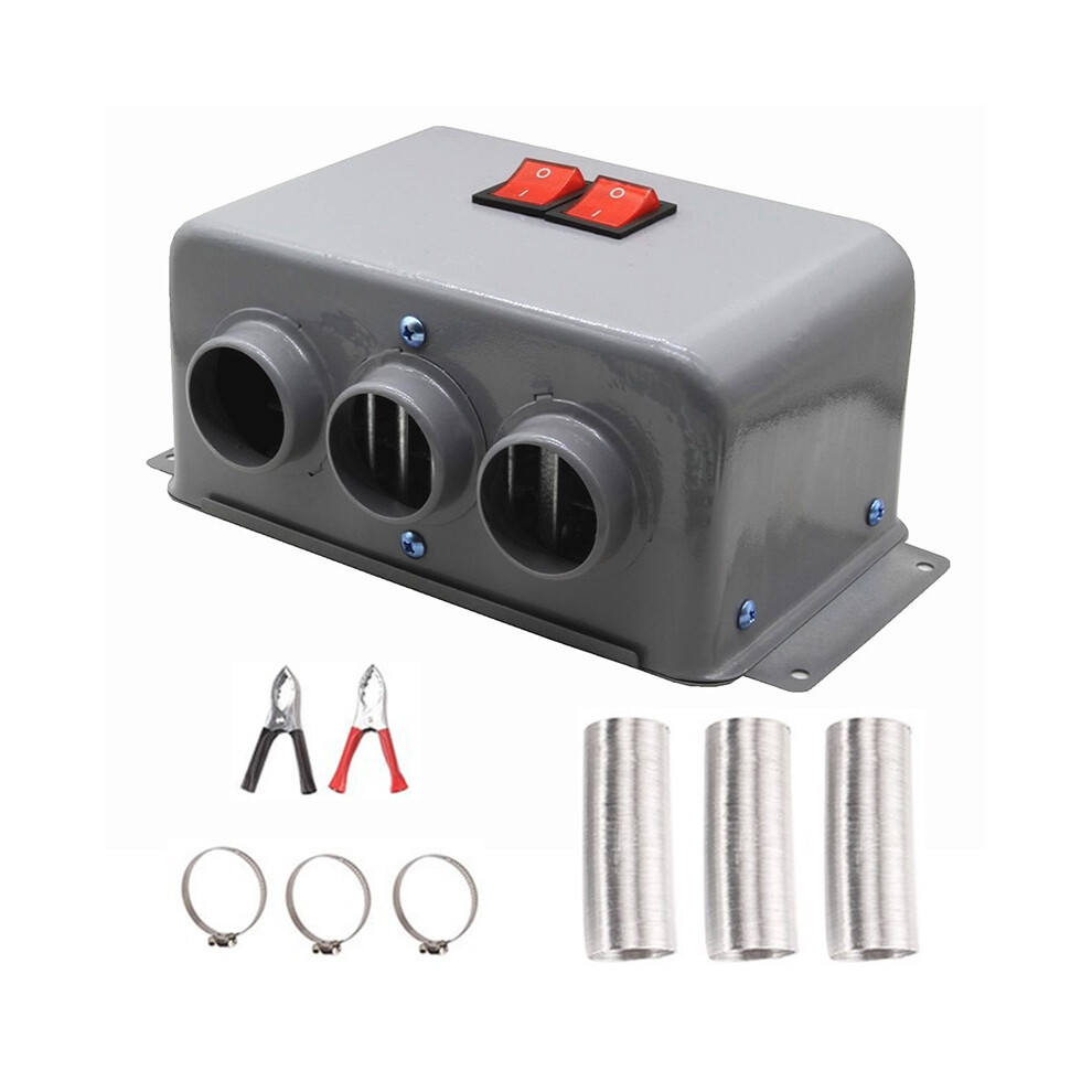 3 Hole Electric Car Fast Heater 12V 800W Heating Fan Defogger Defroster Demister 110691660510