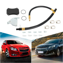 EGR Valve Cooler Delete Kit for Chevrolet 11-15 GMC Duramax 6.6L Diesels