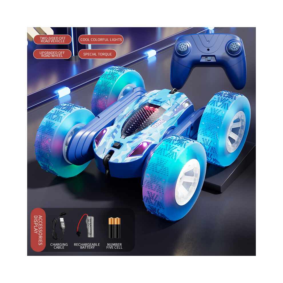(Blue) 4Wd Remote Control Car Blue 110691692283