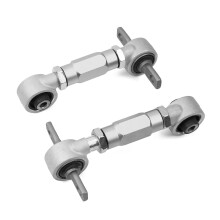 (Silver) Rear Adjustable Suspension Camber Kit Adjustable Control Arm For Honda Civic