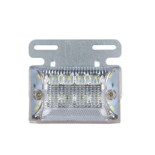 (White) 2PCS three-sided side light 28LED truck spot light with bracket truck 12-24VMK-167