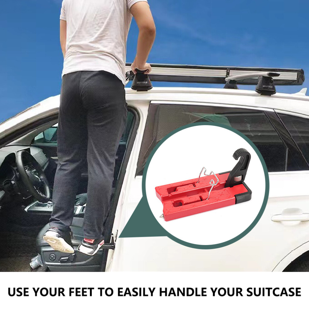 Off-Road Door Latch Auxiliary Hooks Steps Multifunctional Upper Roof Footrests 123643774913