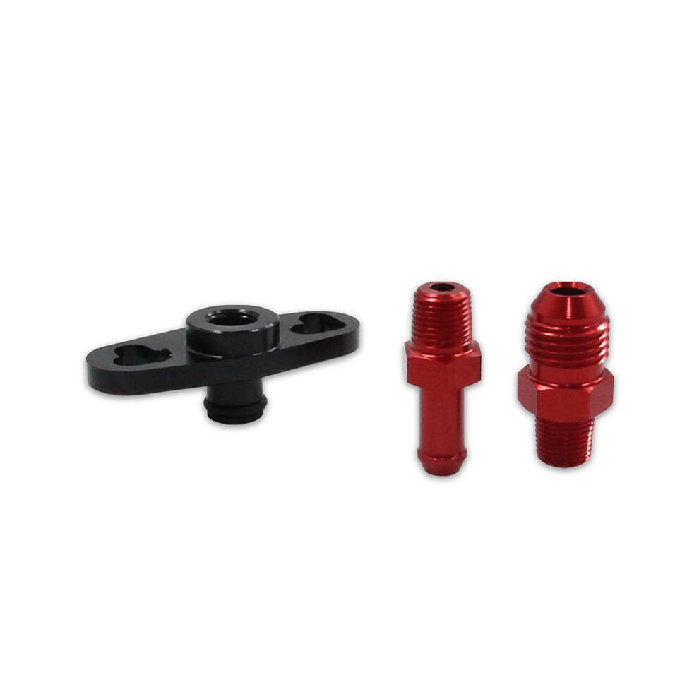 Fuel Pressure Regulator Adapter Kit With 1/8 Npt Fittings For Fuel Rail 123643757657