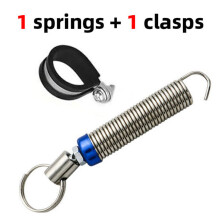 (Spring 1pcs+clamp 1pcs) Car Boot Lid Lifting Spring Trunk Device Car trunk lifter Trunk Lid Automatically Open