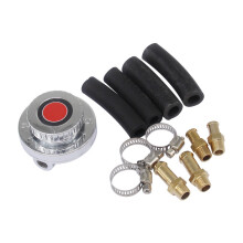 Universal Adjustable Fuel Pressure Regulator Kit For Carburetor Carb Fuel Pump