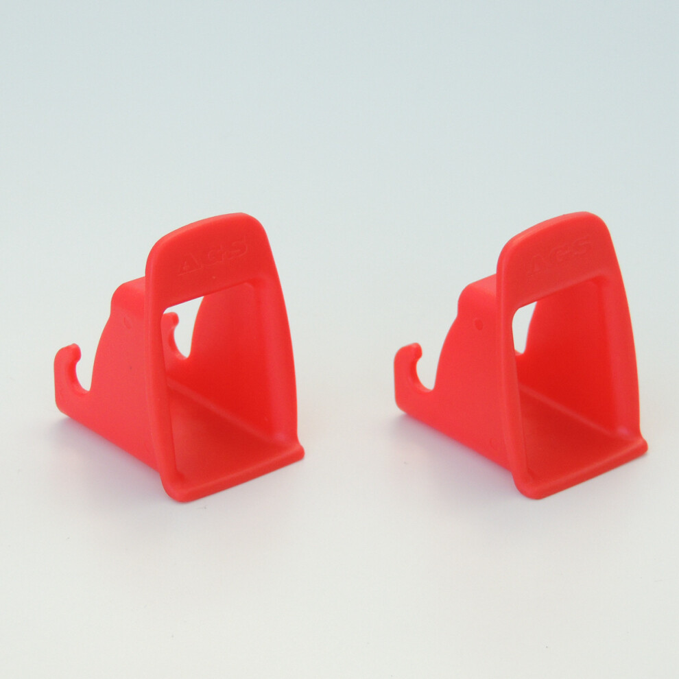 (Red) 1 Pair Car Baby Seat Isofix Latch Belt Connector Guide Groove Red 413590929840