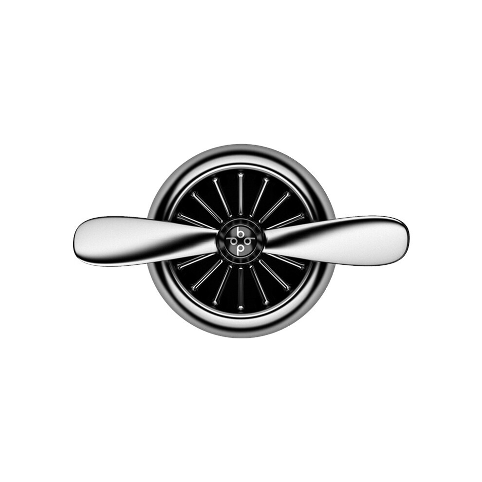 (Silver) Air Outlet Aromatherapy Clip Auto Air Freshener Interior Diffuser Accessories Silver 110691681645